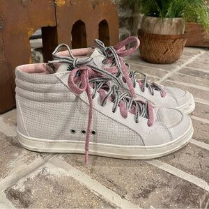 Women’s P448 High Top Sneakers Size 7.5 (38)